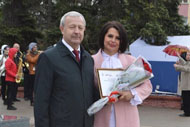 В праздник Весны и Труда в Новооскольском городском округе обновили доску Почёта