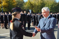 Сергей Литвинов поздравил белгородских правоохранителей с принятием присяги