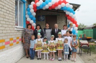 В селе Долгая Яруга Чернянского  района после капитального ремонта открылся детский сад «Теремок»