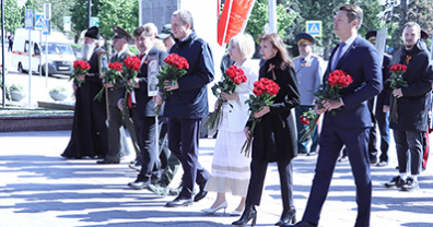 На белгородской земле почтили память участников Великой Отечественной войны