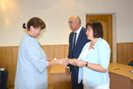 Наталья Королькова приняла участие в первом заседании Муниципального совета Красненского района III созыва