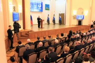 Губернатор Евгений Савченко выступил перед Белгородской областной Думой с отчётом о работе Правительства региона в 2017 году
