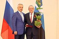 Вадим Клет награждён медалью ордена «За заслуги перед Отечеством» II степени