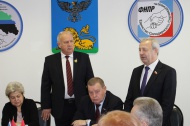 Руководство Думы поздравило с юбилеем Николая Чуприну