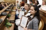 20В областной Думе наградили победителей регионального конкурса на знание Конституции РФ и Устава области