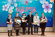 Геннадий Щербина поздравил женщин Старого Оскола с Международным женским днём