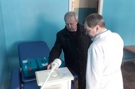 Александр Скляров  ознакомился с ходом реализации проекта «Управление здоровьем» в Чернянском районе
