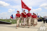 У Звонницы прошёл ежегодный парад  воспитанников военно-патриотических клубов, кадетов и юнармейцев