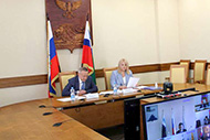 Василий Потрясаев провёл заседание Съезда ассоциации «Совет муниципальных образований» в режиме онлайн конференции