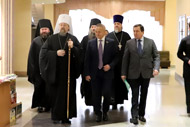 Василий Потрясаев поприветствовал участников съезда духовенства Белгородской митрополии