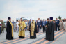 6 В память об освободителях в Белгороде освятили обновлённый поклонный Крест-памятник 