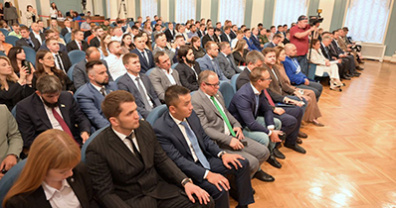 Виталий Дунайцев принял участие в работе Молодёжного парламента при Государственной Думе 