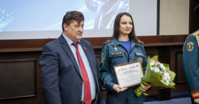 За героизм и мужество: 50 белгородских спасателей удостоены региональных и ведомственных наград